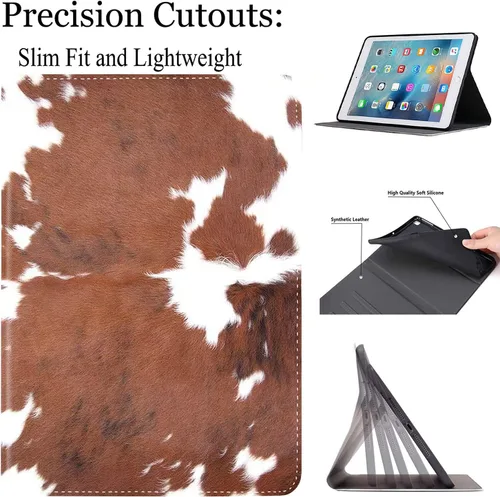 Vista 2 de Funda para iPad de 9ª / 8ª / 7ª generación (2021/2020/2019) de 10.2 pulgadas/iPad Air de 10.5 pulgadas 2019 / iPad Pro de 10.5 pulgadas, funda