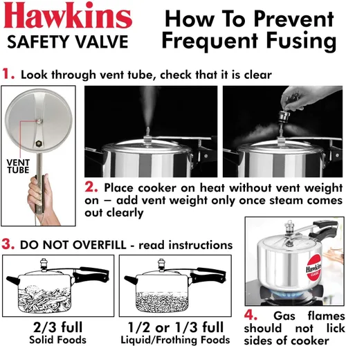 Vista 8 de Hawkins Válvula de seguridad para olla a presión