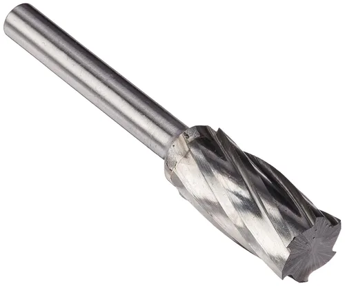 Vista 121 de Drill America SA-1 Rebaba de carburo/lima giratoria cilíndrica de doble corte para amoladora de troquel de 1/4" de diámetro x 5/8" de longitud
