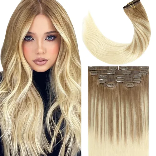 Vista 49 de Lacer Extensiones de cabello humano Remy sin costuras, color negro #1, ultra fino, doble trama de poliuretano, invisible, 7 unidades, 4.33 oz