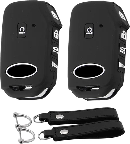 Vista 16 de Funda para Llavero de Silicona para Auto Compatible con Ford F150 Explorer Mustang Edge, para Lincoln MKZ MKX MKC con 5 Botones, Protector Completo