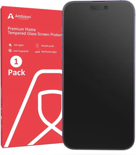 Vista 10 de Ambison Paquete de 1 protector de pantalla mate para iPhone 17 Air de 6.5 pulgadas 2025, antirreflejos y antihuellas dactilares, grado militar