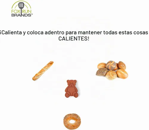 Vista 8 de Fox Run Terracotta Brown Sugar Bear Keeper and Saver, paquete de 1