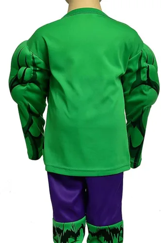 Vista 3 de Lito Angels Disfraz de superhéroe increíble para niños pequeños, disfraz de Halloween para fiesta, talla 2T-8