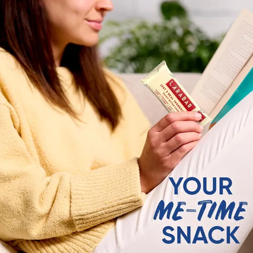 Vista 8 de Larabar - Galleta de mantequilla de maní, barras veganas de frutas y nueces sin gluten, 12 unidades Sin gluten, vegano, sin lácteos, sin soja