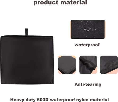 Vista 3 de Ninja Slushie - Accesorios de cubierta para máquina de granizado resistente, 600D, parte inferior abierta, de nailon para un fácil uso, adecuado