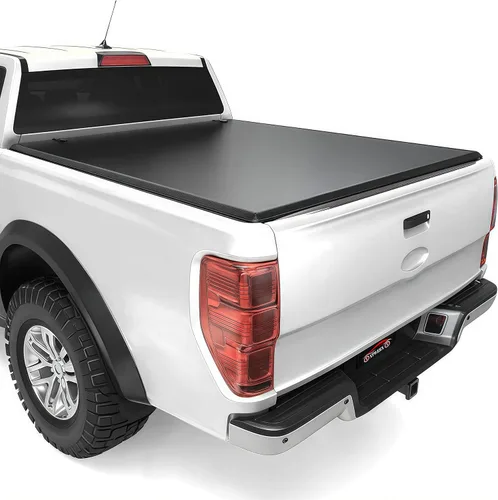 Vista 10 de Cubierta enrollable suave para Ford F-150 2004-2026 de 5.5 pies Soft Roll Up Negro mate