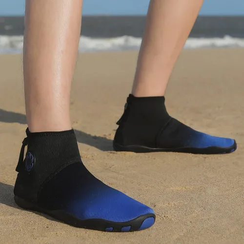 Vista 5 de Zapatos de agua para mujer, zapatos de natación para hombre, zapatos de natación descalzos, piscina, playa, gimnasio, caminar, zapatos sin cordones