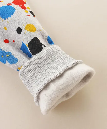 Vista 19 de Sudadera con capucha de forro polar de algodón para niños pequeños 2-7T