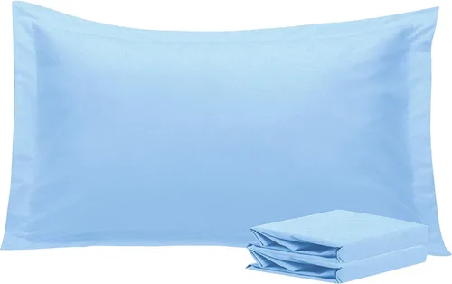 Vista 58 de NTBAY Fundas de almohada estándar, paquete de 2 fundas de almohada de microfibra cepillada de 20 x 26 pulgadas, súper suaves y acogedoras