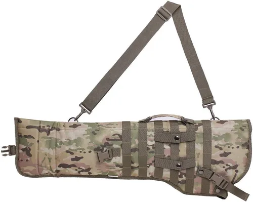 Vista 11 de Funda táctica para rifle Waxaya, bolsa de hombro para escopeta con parte superior abierta