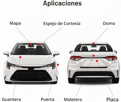Vista 3 de Xpismii Paquete de 14 piezas de 6000 K blanco Altima luz LED interior kit de reemplazo para Nissan Altima 2007 2008 2009 2010 2011 2012
