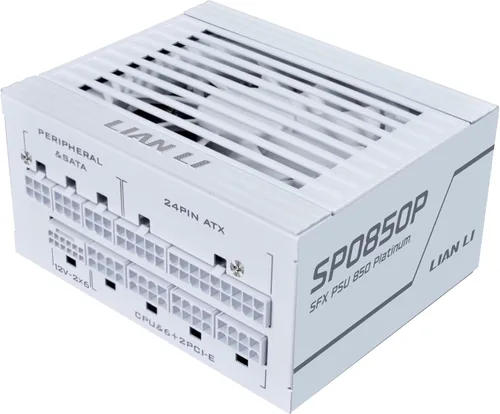 Vista 14 de Lian Li Fuente de alimentación SP750 V2 Gold SFX de 750 vatios Cable nativo de 12V-2x6 - Bajo ruido - Eficiencia Gold 80+ - Cumple con ATX 3.1