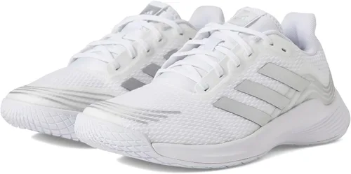 Vista 4 de adidas Novaflight - Tenis de voleibol para mujer, nube blancoplateado metáliconube wh