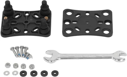 Vista 7 de Qiilu Soporte de teléfono para motocicleta con amortiguación de vibraciones, soporte para teléfono móvil de motocicleta, soporte para teléfono móvil