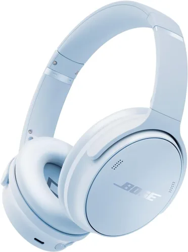 Vista 9 de Bose QuietComfort Auriculares - Auriculares inalámbricos Bluetooth, cancelación activa de ruido supraaurales y micrófono, carga USB-C, graves Negro