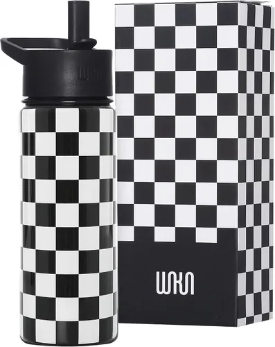 Vista 46 de Wildkin Kids - Botella de agua de acero inoxidable de 14 onzas para niños – Sin BPA, a prueba de fugas, aislada, fácil de limpiar - Ballerina