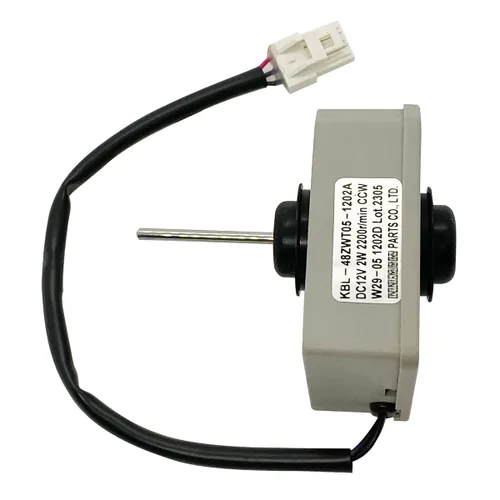 Vista 7 de KBL-48ZWT05-1202A Conjunto del motor del ventilador del evaporador del refrigerador para Frigidaire 5304518492, Magic Chef 3059900004, refrigerador