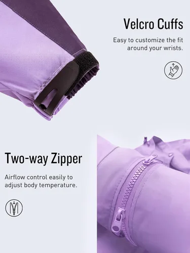 Vista 6 de SaphiRose Chaqueta impermeable para mujer, ligera, para exteriores, con capucha extraíble