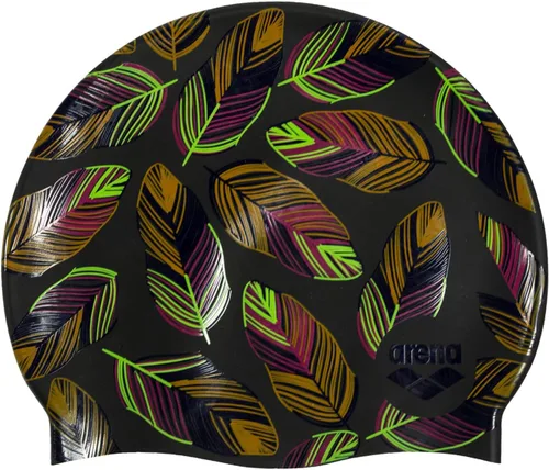Vista 9 de Arena Gorro de natación unisex de silicona suave para mujeres y hombres, entrenamiento intensivo, cómodo, antideslizante, largo, sombrero de natación