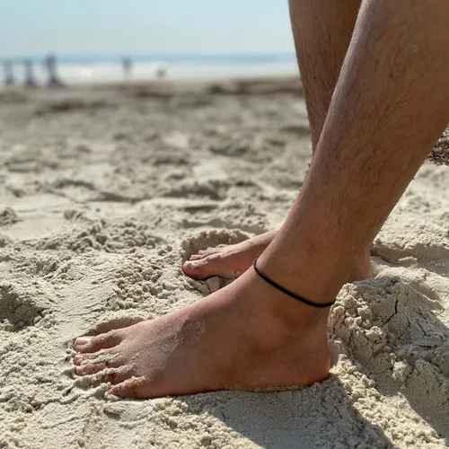 Vista 6 de Tobillera de cordón para hombres, mujeres, adolescentes y adultos, unisex, pulsera de tobillo para surfistas, playa, tobilleras, impermeables