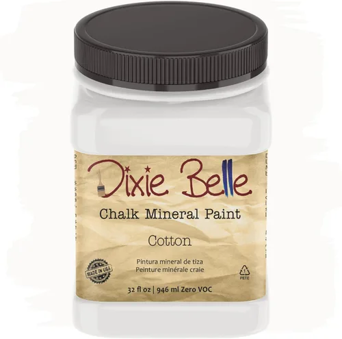 Vista 223 de Pintura para muebles con acabado de tiza Dixie Belle Paint Company - Amatista (4oz) - Pintura mineral de tiza chic púrpura profundo mate