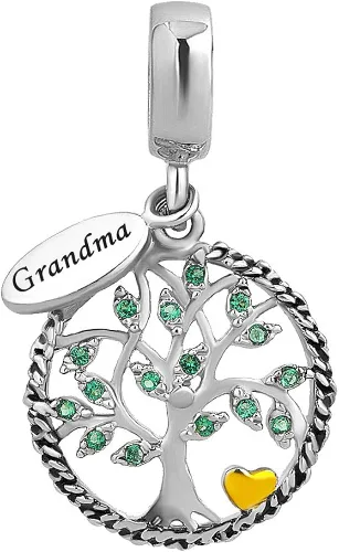 Vista 2 de LovelyJewelry - Dije para pulsera nuevo, diseño de árbol de la vida