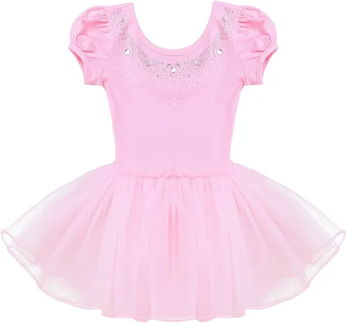 Vista 3 de iiniim - Vestido de ballet con tutú para niña