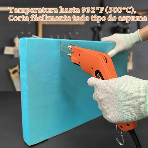 Vista 4 de Cortador de Espuma de Cuchillo Caliente, Kit de Herramientas de Corte de Espuma, Estuche Resistente Cortador de Espuma de Poliestireno para Cortar