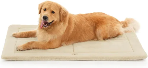 Vista 27 de Made4Pets Cojín Cama para Jaula de Perros Medianos y Grandes, Lavable y Reversible, Tapete Antideslizante para Perrera para un Sueño Acogedor, Cama