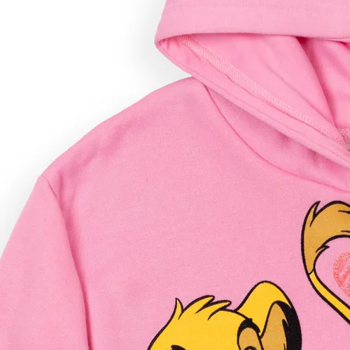 Vista 5 de Disney Junior Lion King Doc McStuffins - Sudadera con capucha de forro polar para niñas pequeñas y grandes (2T - 10-12)