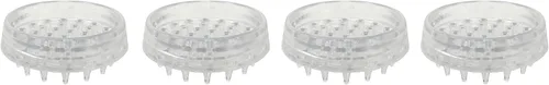 Vista 6 de Protector para patas de muebles, con picos, de 1-12 pulgadas, Transparente, 9082