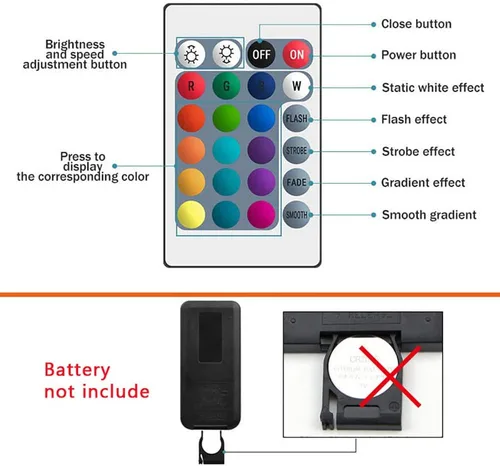 Vista 3 de Controlador inteligente LED inalámbrico WiFi, compatible con Alexa, Google Assistant e IFTTT, funciona con Android, sistema iOS y tira de luces LED