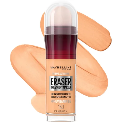 Vista 13 de Maybelline Instant Age Rewind Eraser Foundation con SPF 20 y provitamina B5 hidratante, 110, 1 unidad