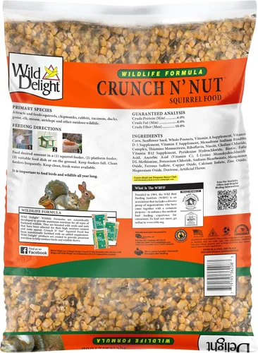 Vista 2 de Wild Delight Crunch N' Nut - Alimento para ardillas, 8 libras