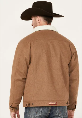 Vista 4 de Cinch - Chaqueta de camionero oculta marrón para hombre