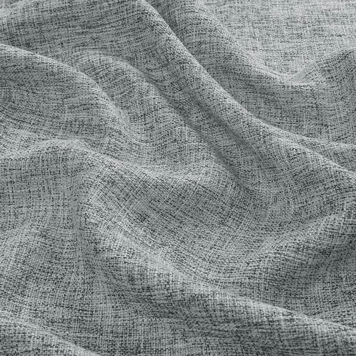Vista 5 de Central Park Cortina plisada semitransparente, 40 x 84 x 2 pulgadas, color gris oscuro/blanco Gris oscuro Blanco/Pellizco