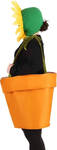Vista 5 de Disfraz de maceta para adulto de talla grande