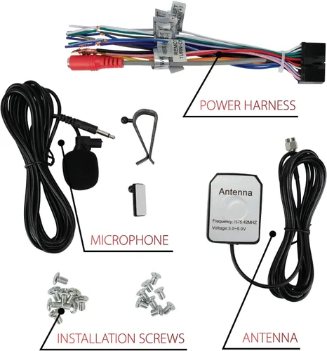 Vista 9 de Dual Electronics DCA73W 7 pulgadas certificado Apple CarPlay Android Auto con cable o inalámbrico Radio estéreo de coche con pantalla táctil doble