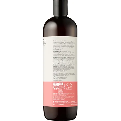 Vista 3 de Acondicionador voluminizador de Sukin para mujer - Acondicionador de 16.9 oz