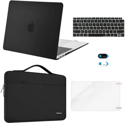 Vista 11 de MOSISO Funda compatible con MacBook Air de 13 pulgadas, chip M1 2021, 2020, 2019, 2018, versión A2337, A2179, A1932, pantalla de retina, funda