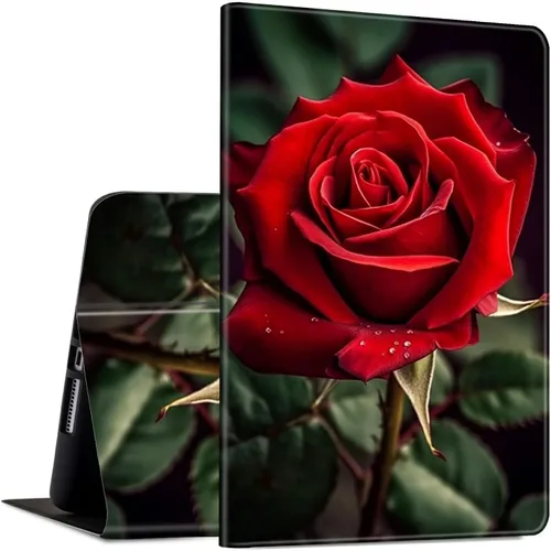 Vista 3 de Rossy Funda para Kindle de 10ª generación 2019, delgada, de piel sintética, ajustable, Smart Cover con encendido y apagado automático para Kindle