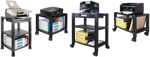Vista 5 de Kantek Shelf - Soporte móvil para impresora