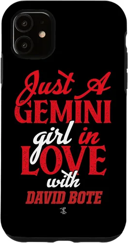 Vista 8 de iPhone 16 David Bote Gemini Girl Gameday Case