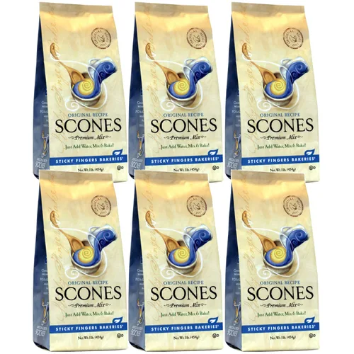 Vista 10 de Sticky Fingers, Mix Scone Original English, 16 Ounce