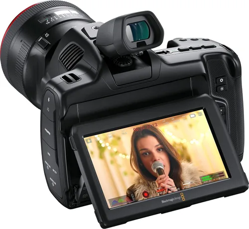 Vista 6 de Blackmagic Design Cámara de cine de bolsillo 6K G2 (CINECAMPOCHDEF6K2)
