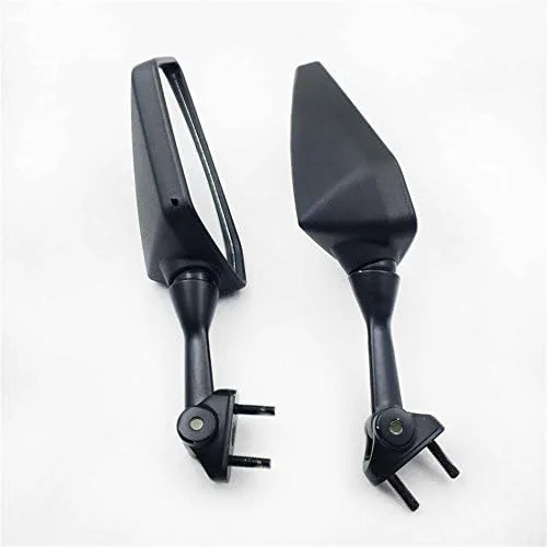 Vista 2 de Espejo retrovisor izquierdo y derecho negro para motocicleta KAWASAKI NINJA 250R EX250 2008-2013