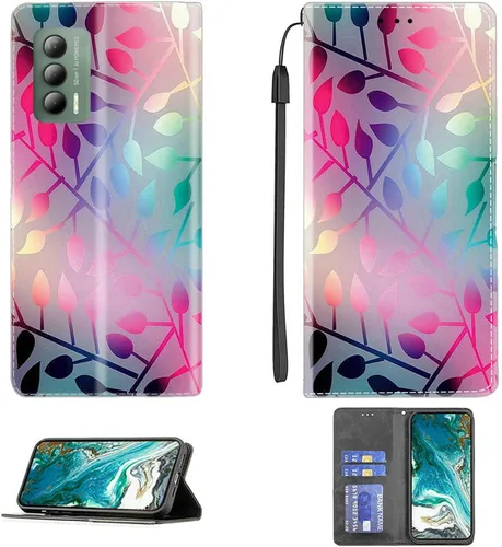 Vista 176 de Aroepurt Funda para UMIDIGI G1 Plus compatible con UMIDIGI G1 Plus Funda para teléfono Funda de piel sintética con función atril magnética CPT15