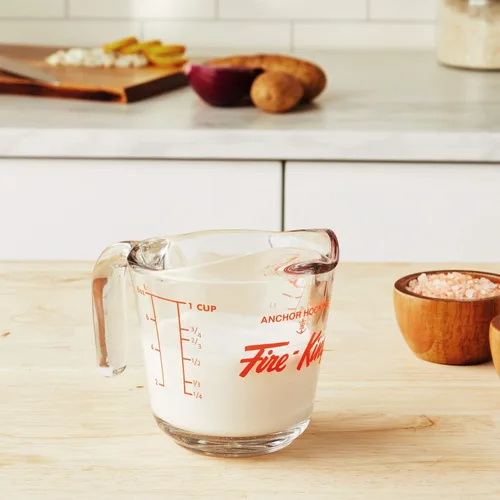 Vista 5 de Anchor Hocking Fire-King - Vaso medidor, 1 taza