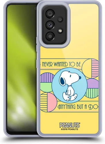 Vista 256 de Head Case Designs Snoopy Deco Dreams - Funda de gel con licencia oficial de Peanuts Blue Pattern [protección de grado militar] compatible con Google